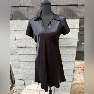 Vintage mini Dress Pandora Casuals  Black Short Sleeve
